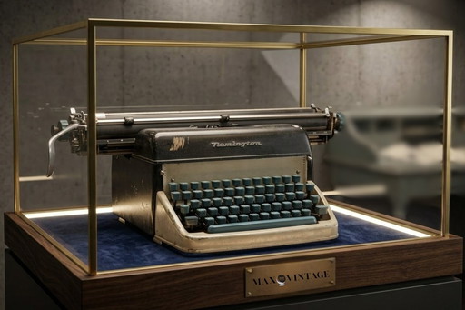 Preciosa máquina de escribir Remington antigua – Cartucho extralargo