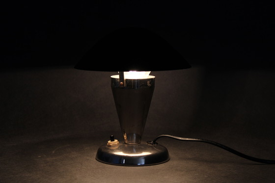 Image 1 of 1930er Bauhaus-Tischlampe mit verstellbarem Schirm, Tschechoslowakei