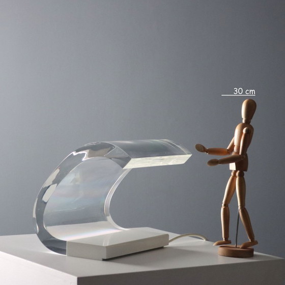 Image 1 of Oluce '281 Acrylic' Lamp