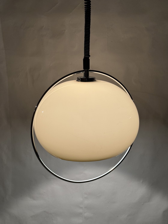 Image 1 of Grande suspension champignon vintage de Massive, design futuriste, années 1960/1970