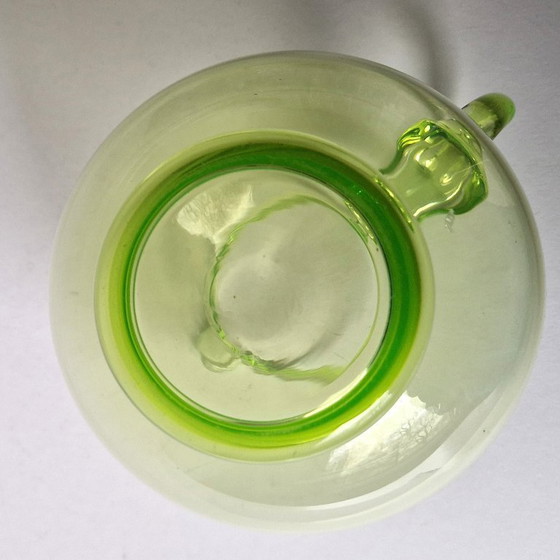 Image 1 of Kristalunie Maastricht - Brocca per l'acqua "Global" di W.J. Rozendaal - 1932