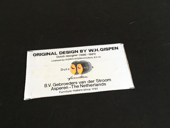 Image 1 of Deux fauteuils Dutch Design / Gispen 412 et un repose-pieds