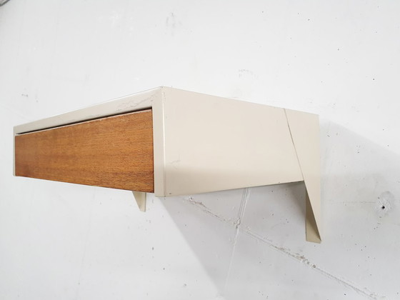 Image 1 of Martin Visser for 't Spectrum DD01 "Bergeyk" Wall Shelf, or Night stand, The Netherlands 1956