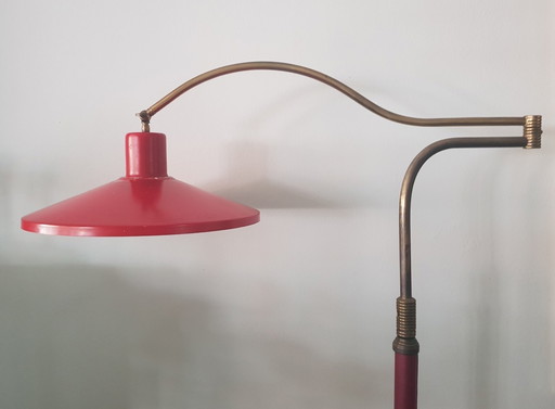 Italienische Stehlampe, 1950er Jahre