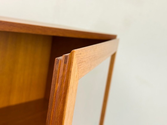 Teak Cabinet With Glass Doors From Omann Jun, 1960s – Display cabinets, Wood (photo 10 of 20)
