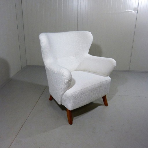 Fauteuil lounge Boucle, Suède, années 1950