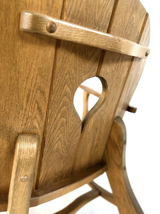 Image 1 of 4x vintage Brutalist armchairs from the '60s