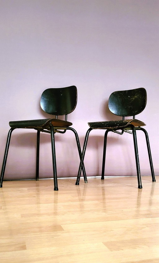 Willy Van der Meeren voor Tubax "CT 2" Stoelen