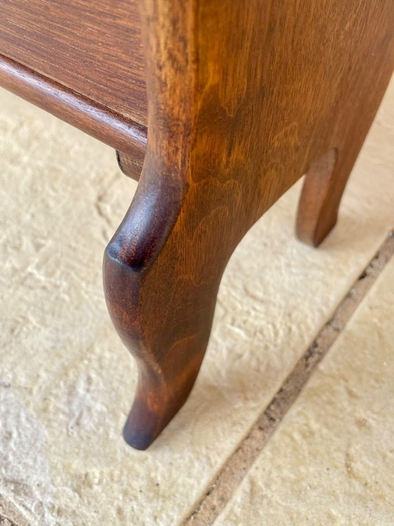 Tavolino laterale vintage di metà secolo con portariviste, anni '60 – Tavolini, Wood (photo 16 of 24)