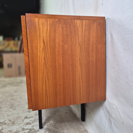 Image 1 of Vintage Jaren 60 Deens Sideboard, Wandmeubel Dressoir Teak