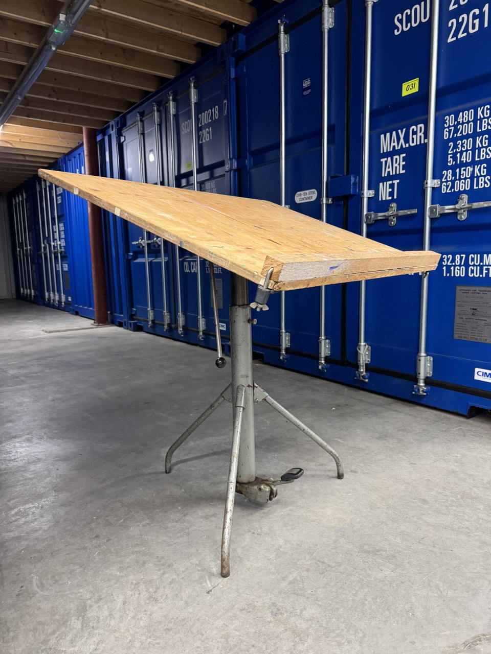 Nike Eskilstuna Tekentafel Bureau Tafel Zeldzaam