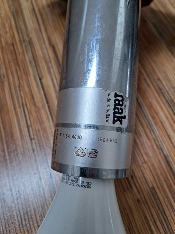 Image 1 of Set mit 2 XL Raak Kugel-Pendelleuchten – Typ B-1156 – Ø50 cm – mattiertes Glas