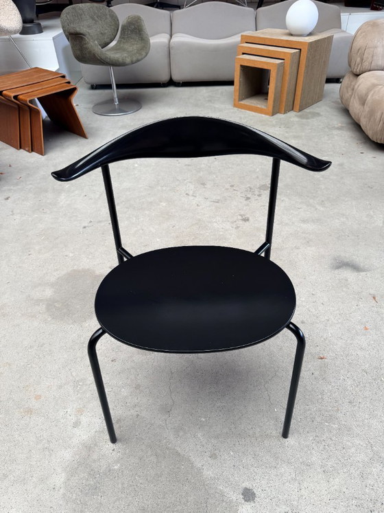 Sedia Carl Hansen & Søn CH88 T di Hans J. Wegner (set di 4) – Sedie da pranzo, Metal, Wood (photo 12 of 12)