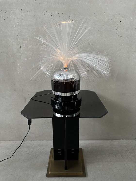 Image 1 of Lampe vintage en fibre de verre multicolore - années 1970