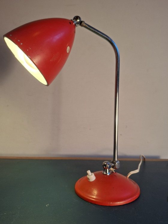 Charmante Mid-Century Desk Lamp – lvb, Reading Lamp, Aluminium, Metal (photo 4 of 12)