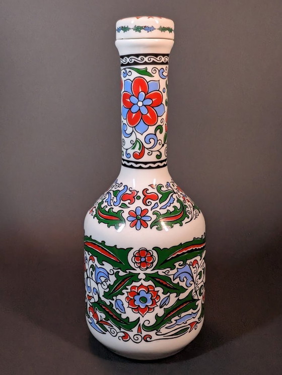 Image 1 of Bottiglia greca Metaxa in porcellana fatta a mano