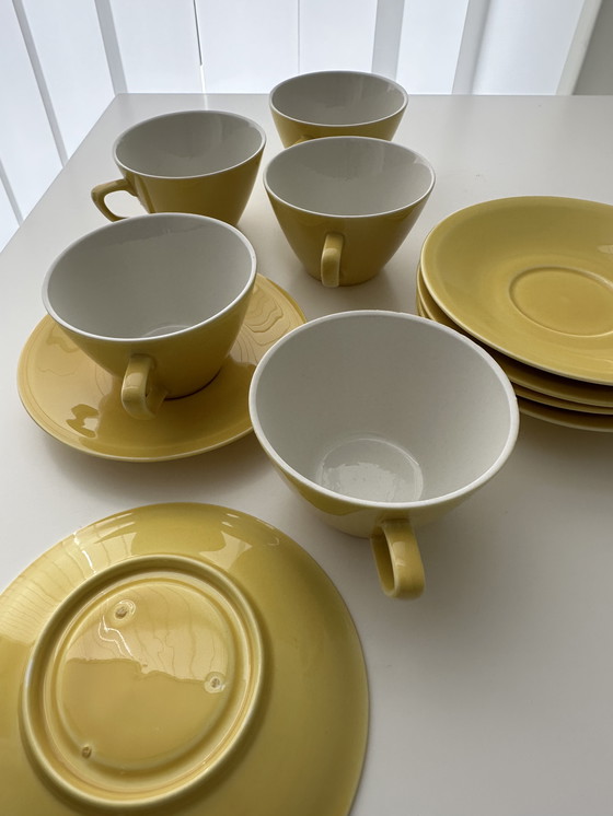 Image 1 of Villeroy & Boch - 5 Kopjes + 6 Schoteltjes