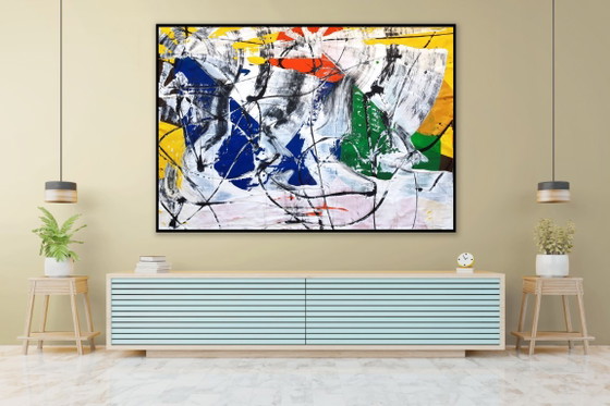 Jürgen Angeler - Ruwe Atlantische Oceaan - XXL – Schilderijen & Tekeningen, Canvas (photo 4 of 28)