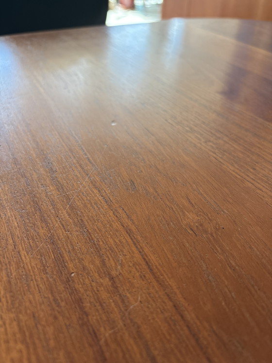 Image 1 of Table à manger extensible en teck d'origine danoise 70s