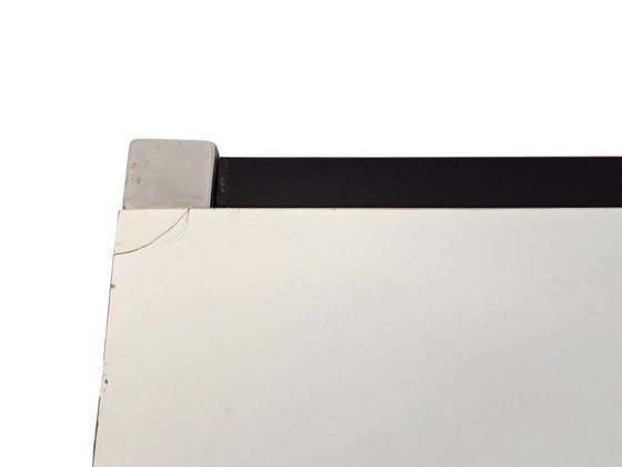 Dutch design - Gispen - Coen de Vries - Coffee table - veneer - chrome - Holland - 1967, Metal, Wood, Black (photo 5 of 9)
