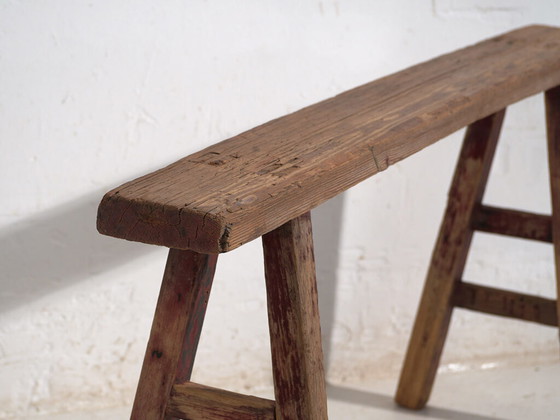 Panca antica in legno massello (c.1870) #27 – Panche (photo 25 of 40)