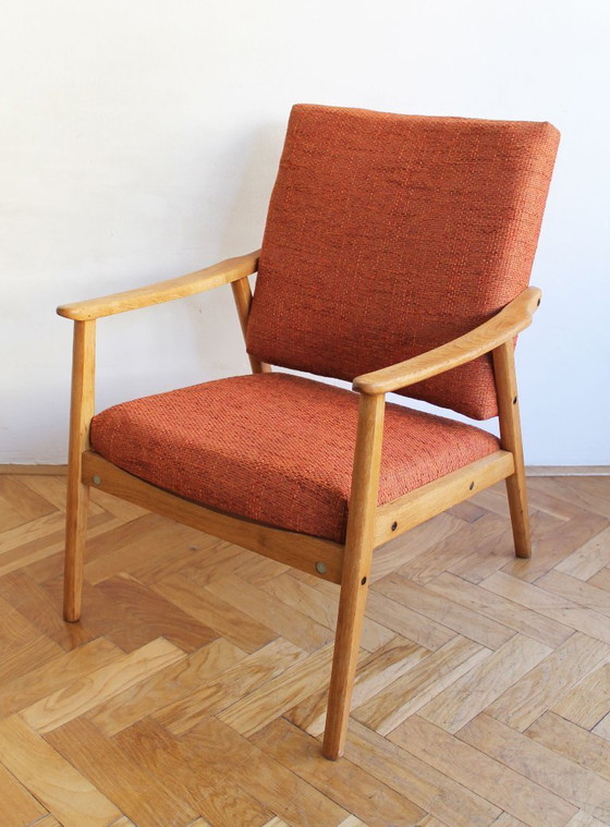 Image 1 of 1960s Pair of Mid-Century Armchairs