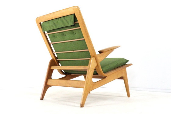 Image 1 of Fauteuil vintage de style Rob Parry, récemment retapissé