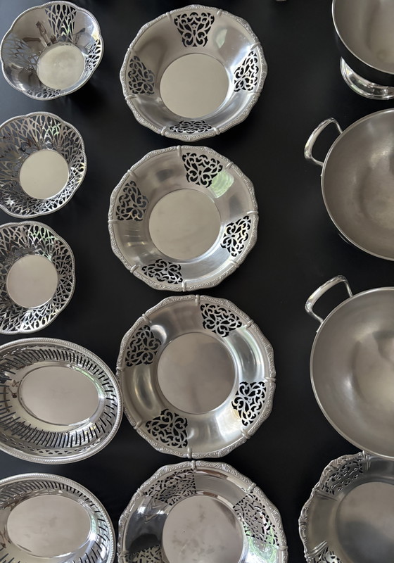 Image 1 of Collection of vintage Alessi tableware