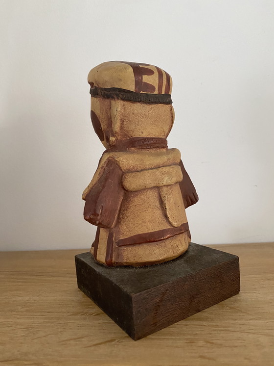 Image 1 of Figurine cérémonielle en terre cuite – Culture de Veracruz