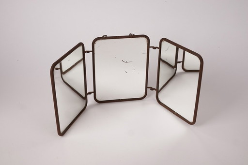 Vintage Tryptichon Spiegel Ca. 1930