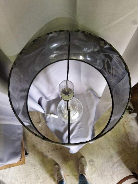 Image 1 of Lampada da tavolo in vetro vintage 