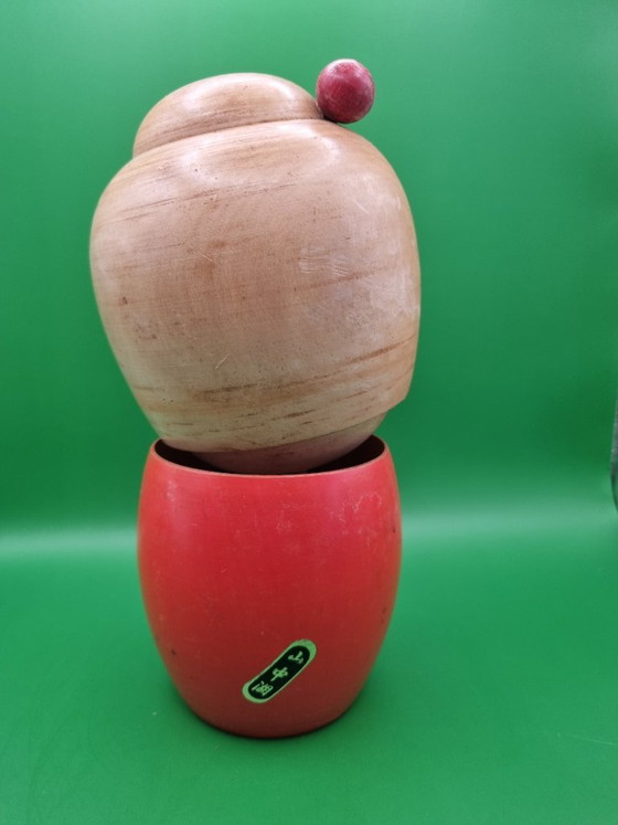 Bella grande kokeshi vintage di Makoto Kimura – Oggetti decorativi, Legno (photo 3 of 7)
