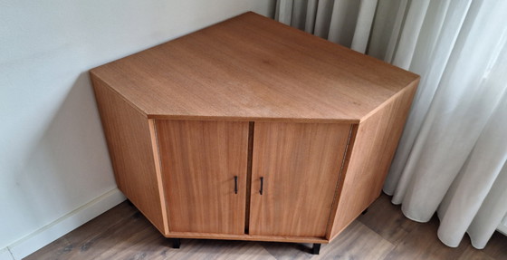 Image 1 of Simplalux Simpla Lux Armoire d'angle Buffet Vintage