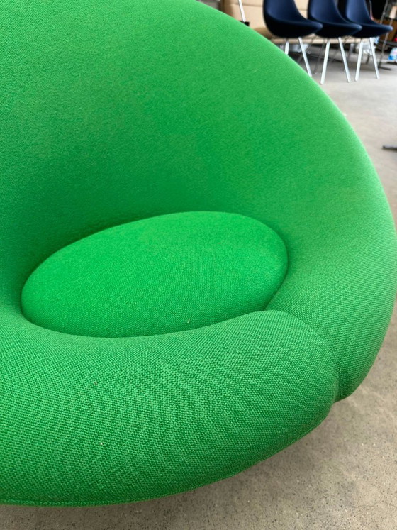 Sillón Artifort Mushroom verde oscuro – Sillones, Textile, Wood (photo 8 of 10)