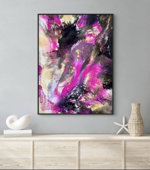 kunstwerk: Enigma Rosa N.18 No reserve 