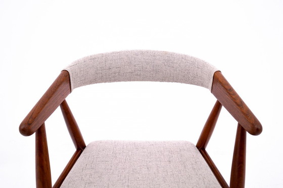 Image 1 of Stühle, entworfen von Ejner Larsen & Aksel Bender Madsen, Dänemark, 1960er Jahre.