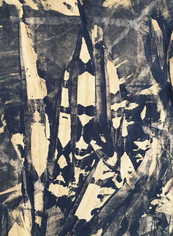 Jürgen Angeler - Golden 3D Cross – Paintings & Drawings, Canvas (photo 4 of 22)