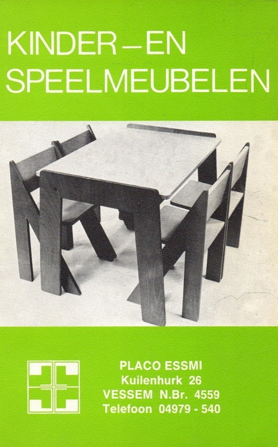 Image 1 of Una culla vintage di design Modello Diabolo design Thomas van Zuylen