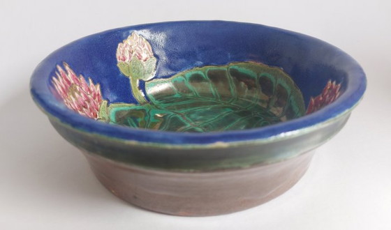 Image 1 of Leo Muysken (1907-1984) - Earthenware - Vase and Bowl