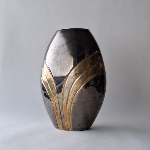 Art Deco Vase – WMF Ikora – 1930s Dinanderie