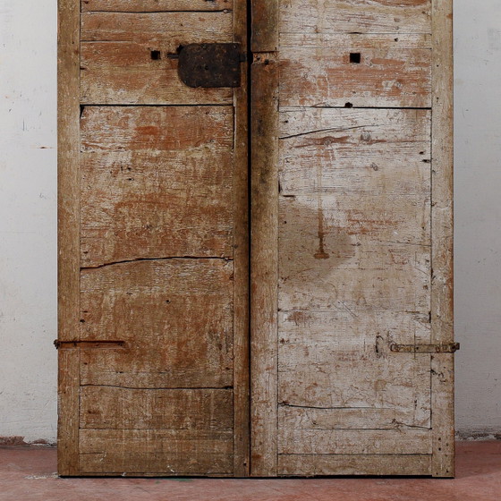Double Porte Faux Bois avec Fermeture et Décor Laqué Frontal – Porte-plantes, Klassiek (photo 4 of 5)