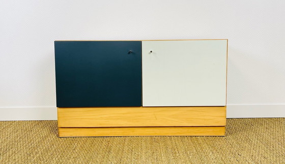 Image 1 of Vintage Ash Side Table, 1960