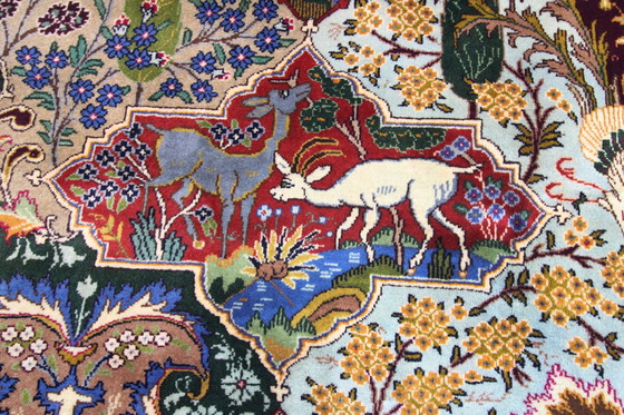 Image 1 of Tapis persan original noué à la main Kashmar Fein Paradise Design 389 x 296 cm Top condition