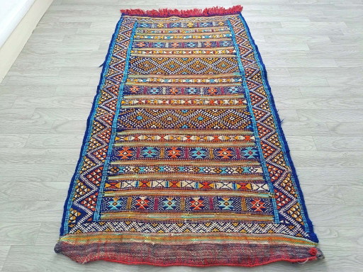 Kilim Berbère Fait Main – vloerkleden en tapijten, Wool