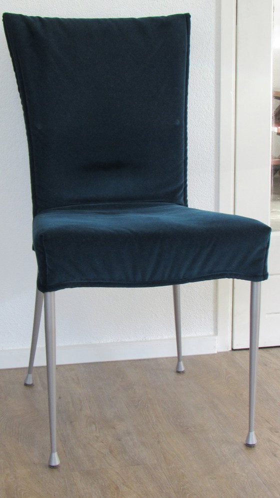 Image 1 of Bontempi eettafel + 4 Bonaldo eetkamerstoelen