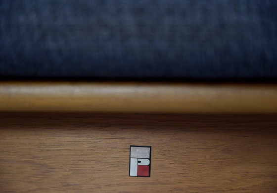 Image 1 of Vintage mid-century Australische moderne teakhouten bank en fauteuils van Parker Furniture, jaren 1950, set van 3