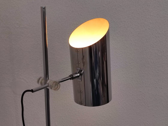 Image 1 of Lampada da terra vintage - anni '60 - cromata