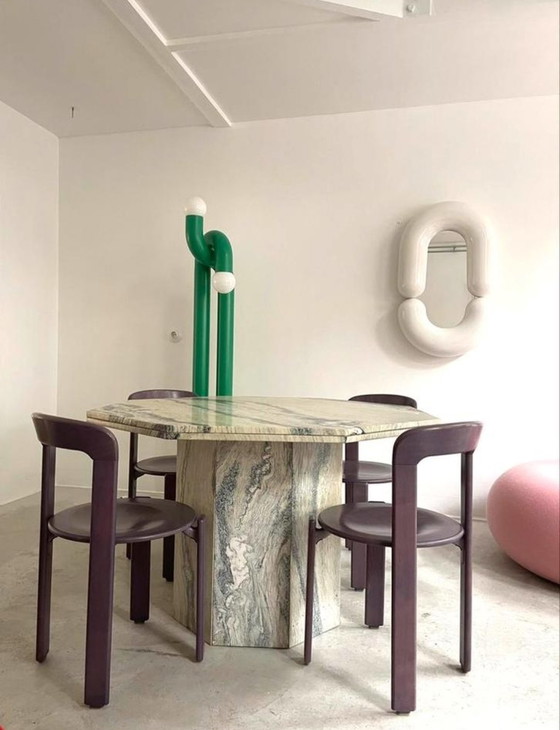 Image 1 of Tavolo vintage ottagonale in marmo