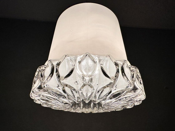 Vintage Hustadt Leuchten Pendant lamp – Glass, Metal (photo 8 of 11)