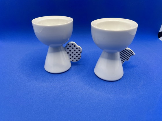 Image 1 of Set van 4 eierdopjes van Art Werk